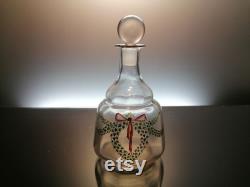 19th Century French Christmas carafe Legras