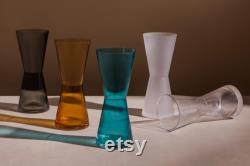 33oz Glassware carafe and 10 oz tumbler set in Frosted