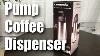 3l Stainless Steel Airpot Carafe Coffee Dispenser Review