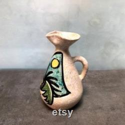 60's ceramic rooster pitcher