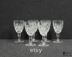 A Beautiful Antique Carafe and Six Small Glasses