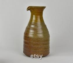 A very large and substantial Anthony Morris carafe or jug. Hand crafted studio pottery from the 1970s.