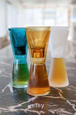 AIZ ZAI carafe and tumbler drinkset in Clear