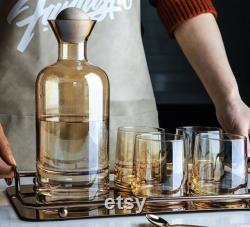 Amber High Borosilicate Nordic Style Carafe Set Available March 15 2021