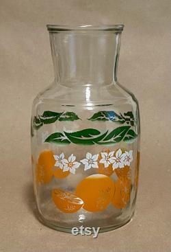 Anchor Hocking 1950 s Orange Juice Carafe