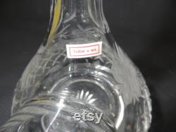 Antique Spanish Crystal Wine Pitchers Pourou Porron Catalan