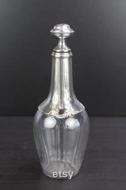 Art Nouveau silver plated decanter jug by Gallia Christofle.