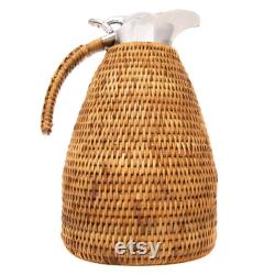 Artifacts Rattan 1.5 Liter Stainless Steel Thermos