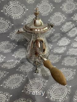 Beautiful Vintage Silver Plated Chocolate Pot RARE FIND