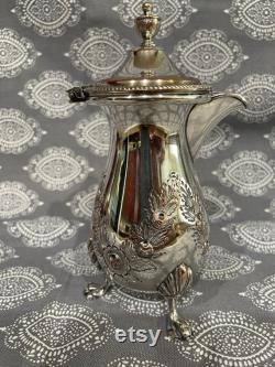 Beautiful Vintage Silver Plated Chocolate Pot RARE FIND