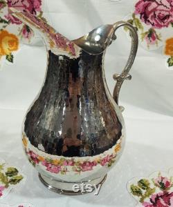 Big Handmade Anatolian Copper Carafe, water carafe , water pot, kitchen decor, home decor