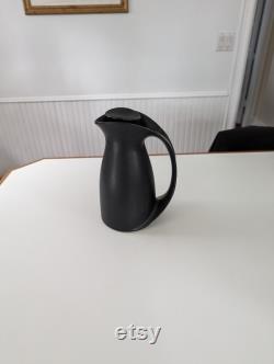 Black Insulated Coffee Thermos Carafe