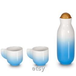 Bloom Carafe Set ( Cups with Handles)