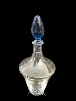 C NASON and C. Italy Carafe in MURANO glass design by Carlo NASON, hand blown, never used, vintage collectible pre 2004