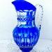 Carafe Vintage Blue For Water And Juices 80s