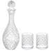 Caraf,crystal Water Bottle,glass Lid Bottle Jug Set With 2 Glasses, Juice Jug,whiskey Decanter And Glass Set, Gift For Your Loved Ones