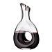 Carafe Gordon, Mouth-blown Crystal Glass With Platinum Rim, Height 30 Cm, Filling Quantity 1.2 Liters