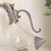 Carafe Pewter And Glass Duck H 25cm