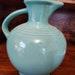 Contemporary Turquoise Fiestaware Open Carafe