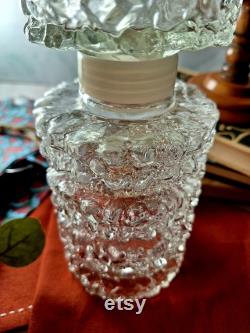 Crystal glass carafe 1970s