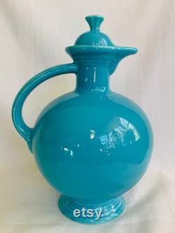 Fiesta Vintage Turquoise Carafe with Stopper