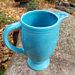 Fiesta Pitcher, Turquoise Blue Pitcher