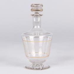 French Art Deco Crystal Carafe