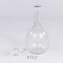 French Crystal Carafe, 1930s