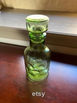 French Vintage Glass Carafe or Decanter