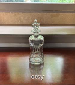 French Vintage GlassCrystal Carafe or Decanter