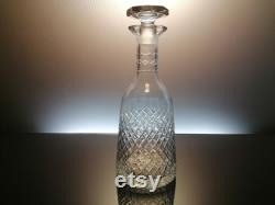 French crystal carafe