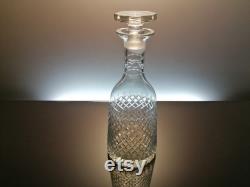 French crystal carafe