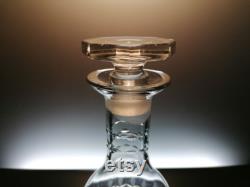 French crystal carafe