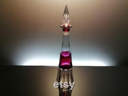 French crystal carafe Saint Louis