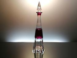 French crystal carafe Saint Louis