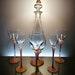 French Crystal Carafe With Glasses Cristal De Paris
