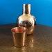 Hand Hammered 64oz Copper Water Carafe With 10oz Hammered Copper Cup Topper