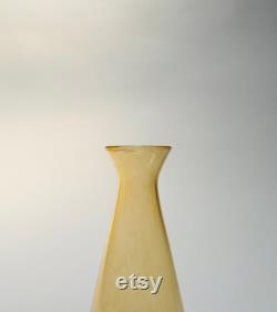 Handblown Bedside Carafe, Amber Gold