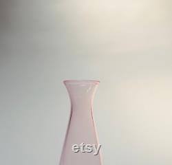 Handblown Bedside Carafe, Rose Gold