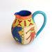 Handmade Ceramic Pitcher, Jag For Water,hand Painted Pitcher, Ready To Ship