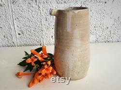 Handmade carafe, Ceramic vase, Rustic Jug