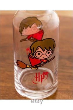 Harry Potter Carafe Bedside Pitcher Jug Decanter Flask Bottle Cup