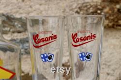 Iconic Vintage Corsican CASANIS Hiball Glasses French Cafe Bar Chic