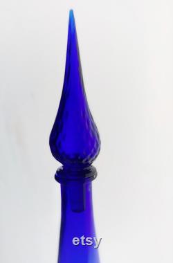 Italian 'Genie' Decanter 1970s Bormoili Glass
