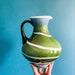 Killer Designer Glass Vase. Prokuplje, Yugoslavia Glass Art. Space Age Water Carafe. Designer Dragan Drobnjak. 70s Retro Boho Homedecor.