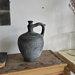 Large Terracotta Vintage Earthenware Clay Handmade Pottery Jug Bottle Water Wine Circa 1930s Hungarian, Pot, Flask, Wine Pitcher Vase Decor