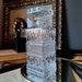 Luxurious Crystal Glass Carafe With Diamond Motif 1970s