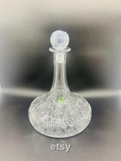 Marquis By Waterford Crystal Ships Decanter Genie Bottle Gorgeous Elegant Barware Whiskey Wine Decanter She Shed Man Cave