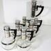 Mid Century Inland Coffee Or Wine Carafe And And 6 Individual Carafes Set ,