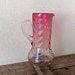 Mug, Blown Glass, Jug, 20s, Italian, Water, Wine, Table Decoration, House, Pink Glass,